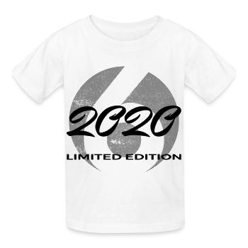 6th Birthday 2020 Boys and Girls Gift - Kids T-Shirt by Russell - white - Front - AI Model Kid Male (0cm)