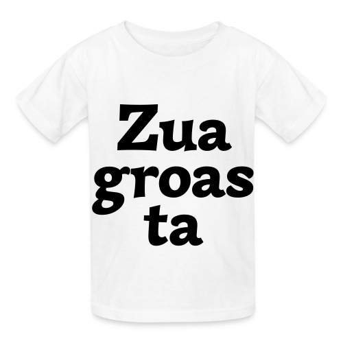 Zuagroasta - Kinder T-Shirt von Russell