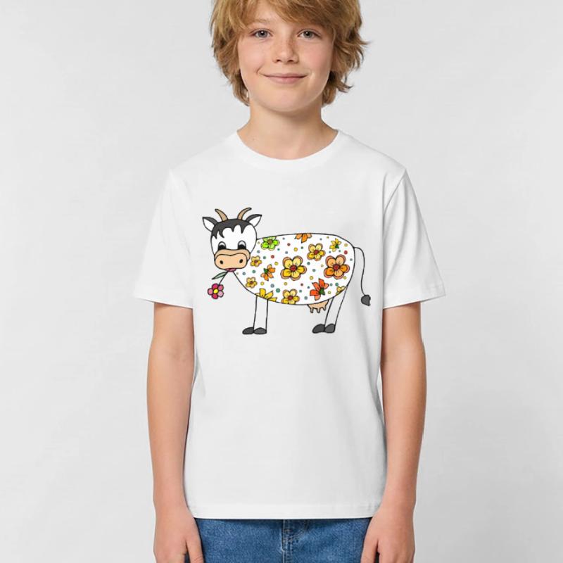 Kuh Kinder T-Shirt von Russell