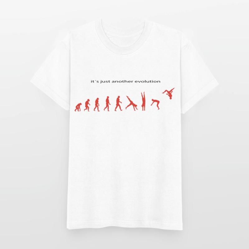 Evolution Kinder T-Shirt von Russell