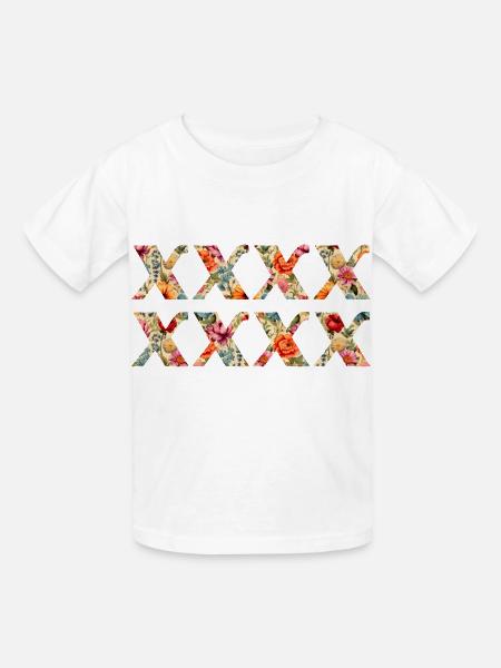 XXXXXXXX - Kinder T-Shirt von Russell - Weiß