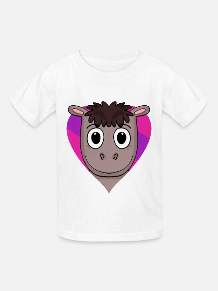Bisexuell Pferd Geschenk - Kinder T-Shirt von Russell - Weiß