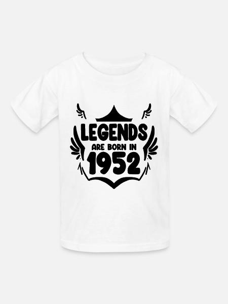 1952 - Kinder T-Shirt von Russell - Weiß