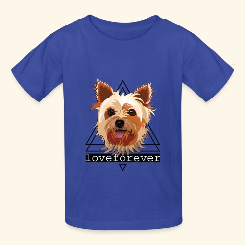 YORKIE LOVE FOREVER - Camiseta para niños de Russell