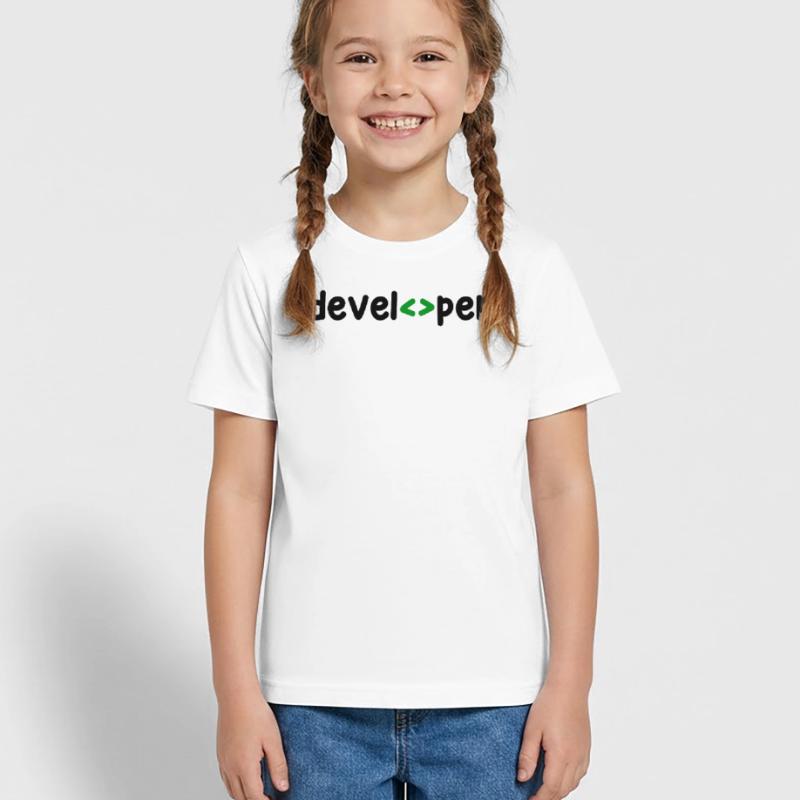 Developer Spruch Coden Softwareentwickler Nerd Kinder T-Shirt von Russell