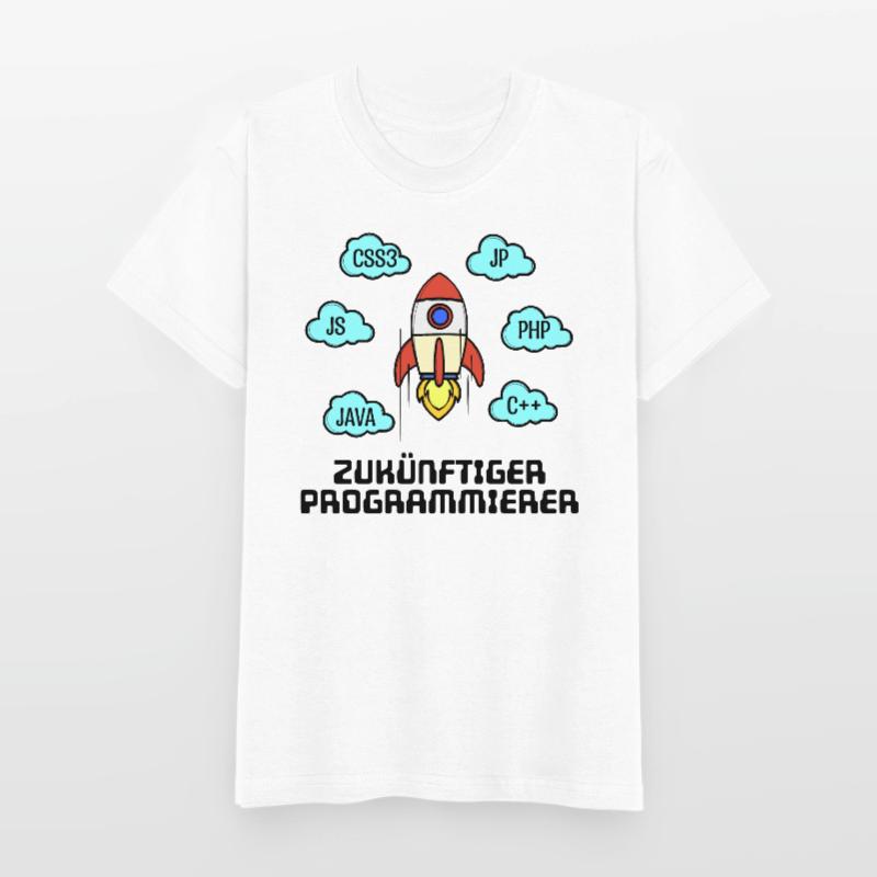 Css Code Developer C++ Java Php Programmer Kids T-Shirt by Russell