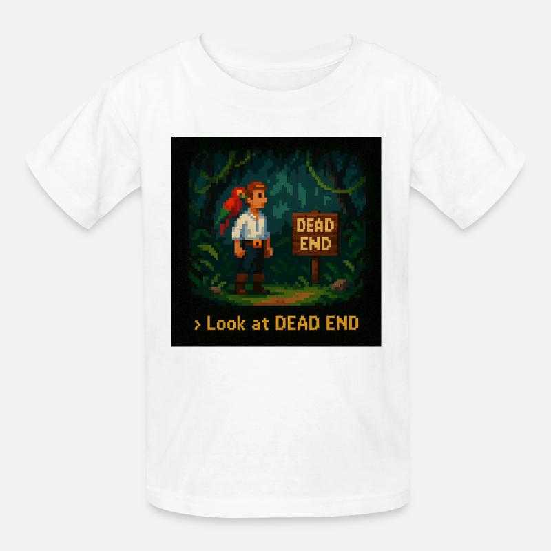 Regardez Dead End - T-shirts Russell Enfant - blanc