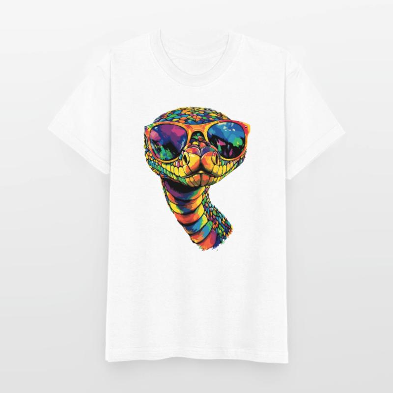 serpent, python, cobra, serpent à sonnettes, serpents T-shirts Russell Enfant