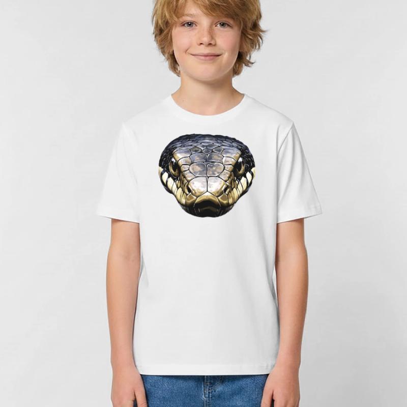 snake, python, cobra, rattlesnake, snakes Kids T-Shirt by Russell