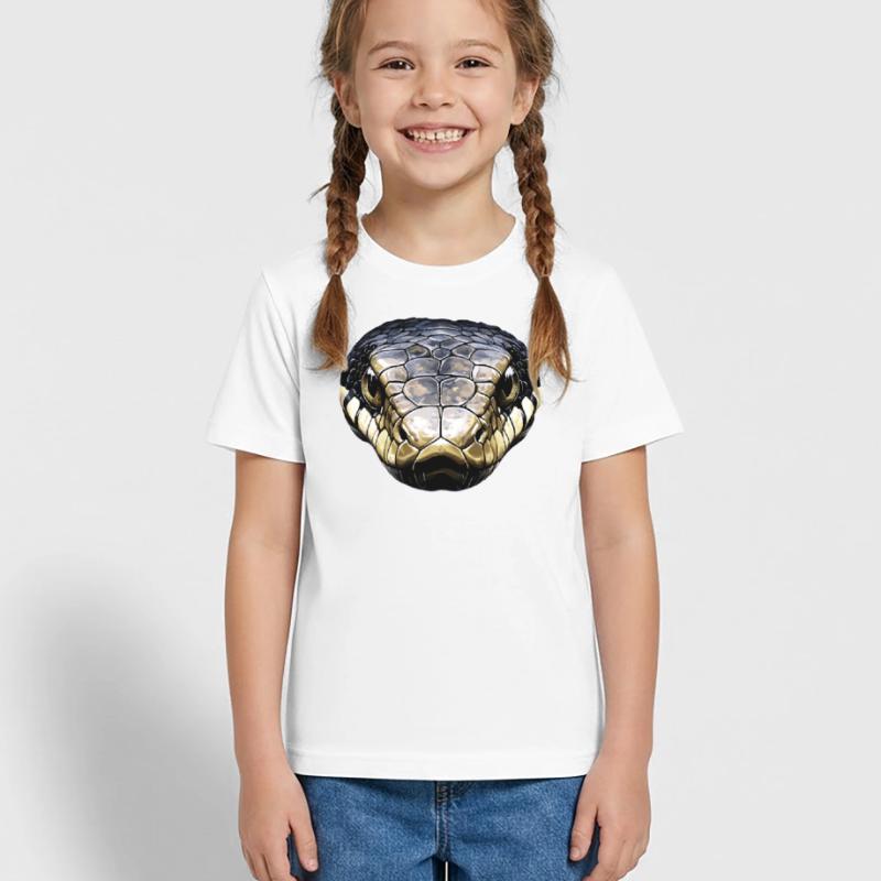 snake, python, cobra, rattlesnake, snakes Kids T-Shirt by Russell