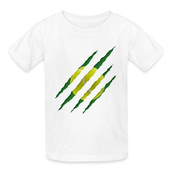 Balle de tennis Scratch Pattern - T-shirts Russell Enfant - blanc - Devant - AI Model Kid Male (0cm)