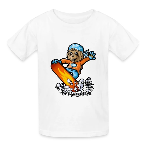 Marmotte Snowboard Fun - T-shirts Russell Enfant