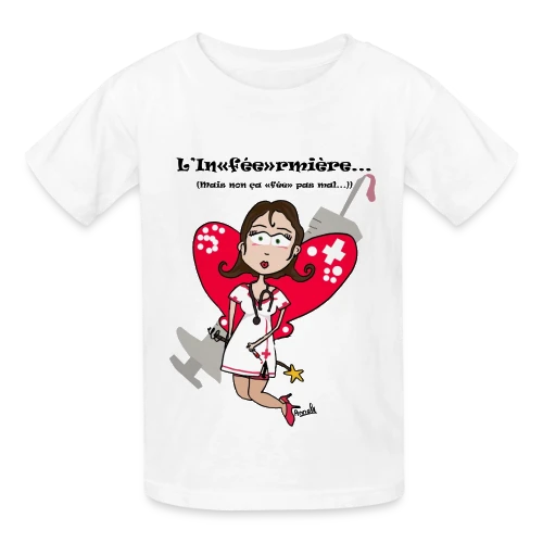 Inféermière Passionnée - T-shirts Russell Enfant