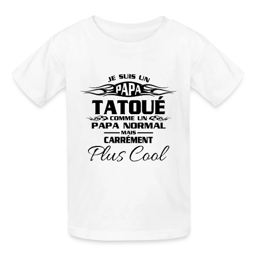 Papa Tatoué Stylé - T-shirts Russell Enfant