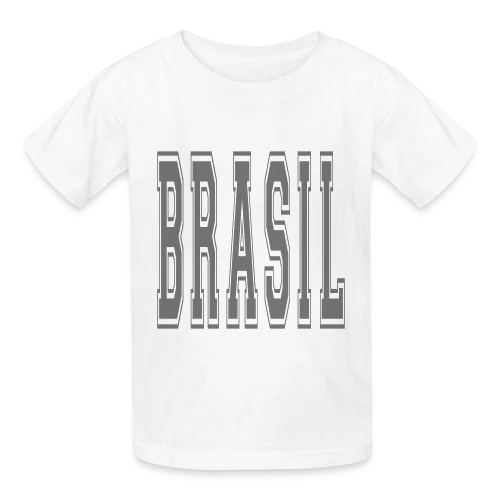 Fierté Brésilienne Football - T-shirts Russell Enfant