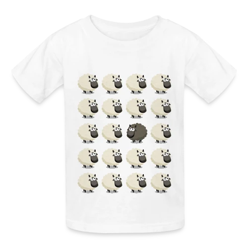 Mouton Noir : L'Esprit Libre - T-shirts Russell Enfant