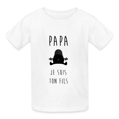 T-shirt Iconique "Je suis ton père" - Cadeau Papa - T-shirts Russell Enfant