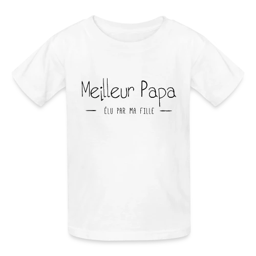 Le Meilleur Papa d'une Fille - T-shirts Russell Enfant