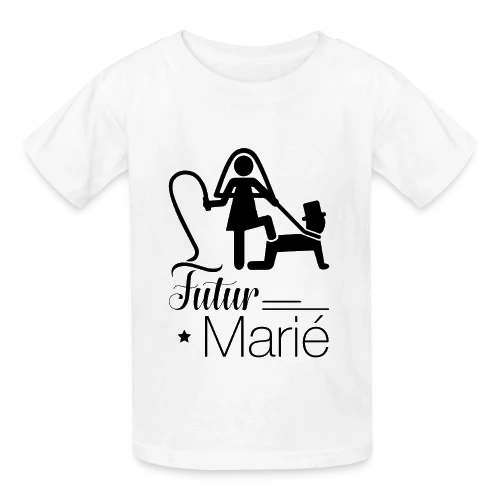 T-shirt "Futur Marié" : Prêt pour le Grand Jour - T-shirts Russell Enfant