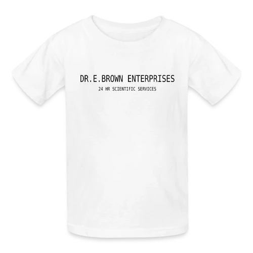 Dr. Brown : Architecte du Temps - T-shirts Russell Enfant