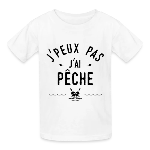 J'peux Pas, J'ai Pêche ! - T-shirts Russell Enfant