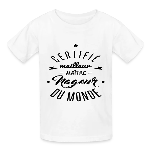 T-shirt Le Meilleur Maître-Nageur - T-shirts Russell Enfant