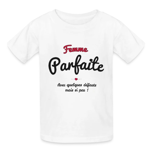 Femme Parfaite : Mes défauts ? Quels défauts ? - T-shirts Russell Enfant