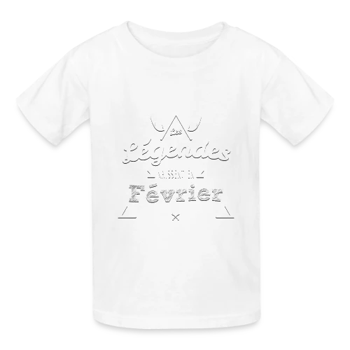 Février : Le Mois des Légendes - T-shirts Russell Enfant