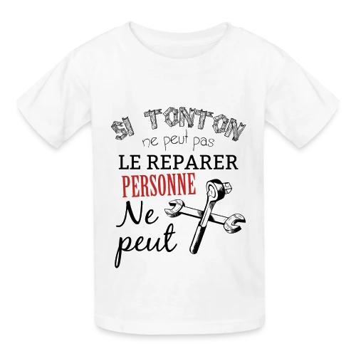 Mon Tonton Réparateur : L'Expert Infaillible - T-shirts Russell Enfant