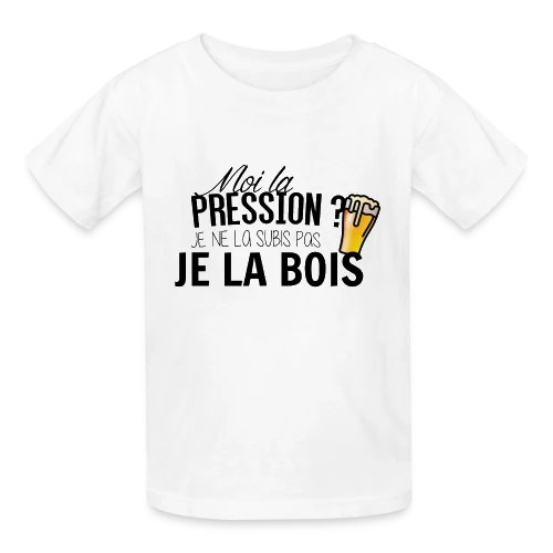 La pression, je la bois ! - T-shirts Russell Enfant