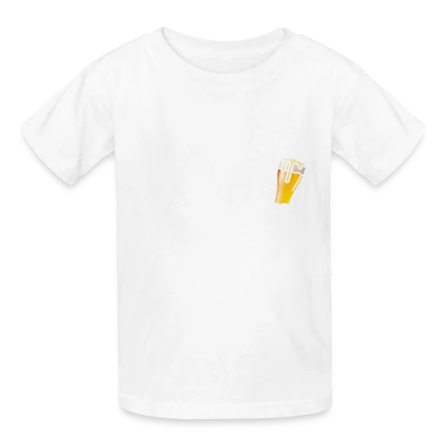 Moi la Pression, Je la Bois ! T-shirt Humour Bière - T-shirts Russell Enfant