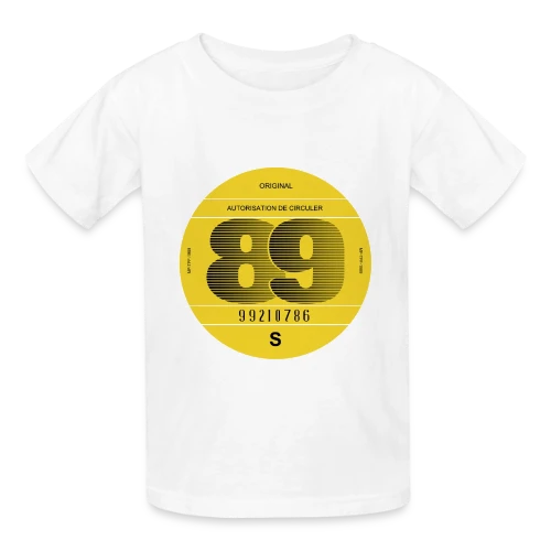 Voiture Vintage France 1989 - Esprit Rétro - T-shirts Russell Enfant