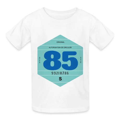 Vignette Rétro Automobile France 1985 - T-shirts Russell Enfant