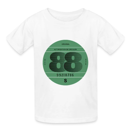 T-shirt "France 1988" | Automobile Rétro Vintage - T-shirts Russell Enfant