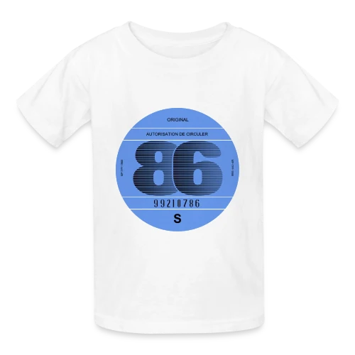 1986: Icône Rétro Automobile Française - T-shirts Russell Enfant