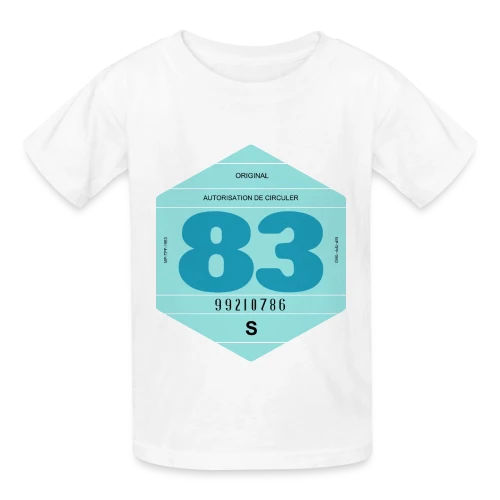 Vignette Auto Rétro 1983 : Voyage Vintage en France - T-shirts Russell Enfant