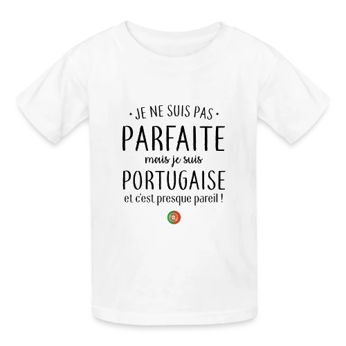 Pas Parfaite, Juste Italienne ! - T-shirts Russell Enfant