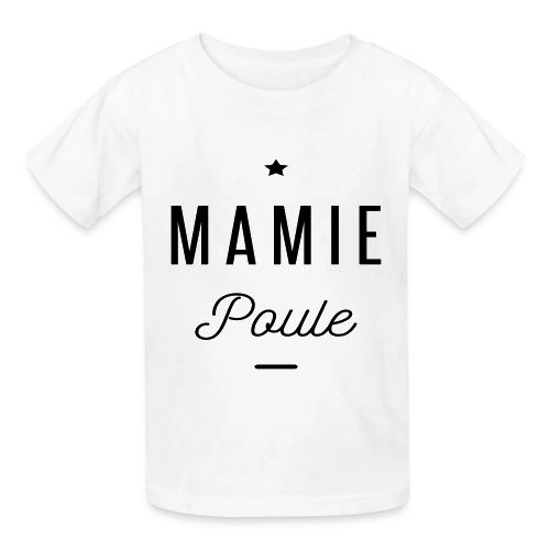 T-shirt Super Mamie Poule - T-shirts Russell Enfant