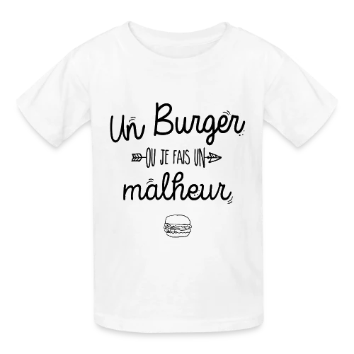 L'Empereur du Burger - T-shirts Russell Enfant