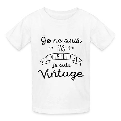 Je suis vintage, pas vieille - T-shirts Russell Enfant