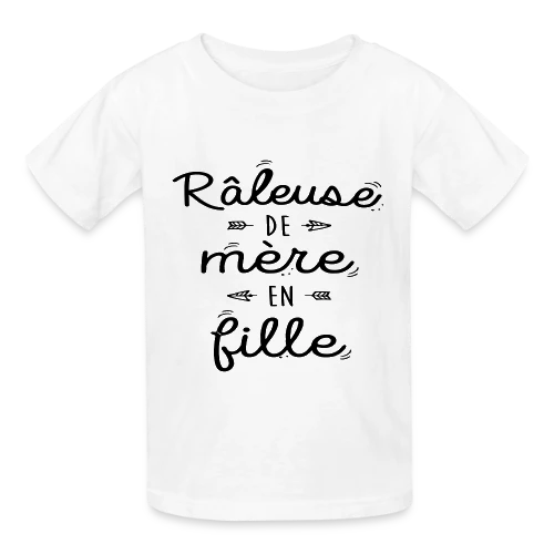 Raleuse de Mère en Fille : L'héritage d'un caractère bien trempé - T-shirts Russell Enfant