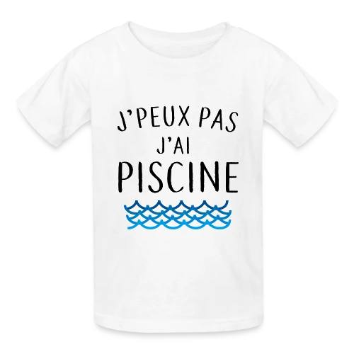 J'peux pas j'ai piscine - La Réplique Culte - T-shirts Russell Enfant