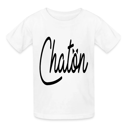 Inscription Chaton Élégante - T-shirts Russell Enfant