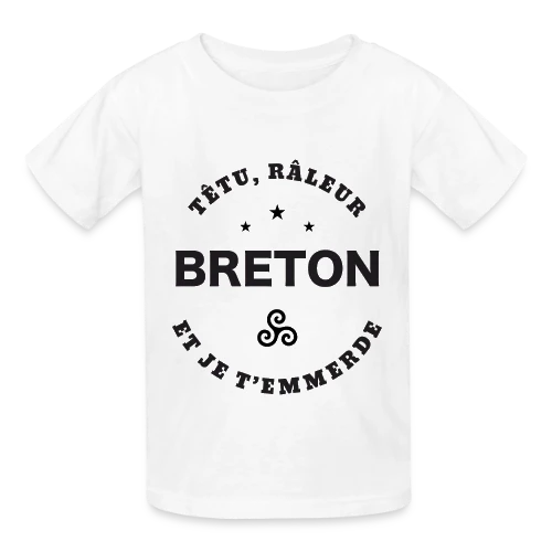 Breton Têtu et Râleur - T-shirts Russell Enfant