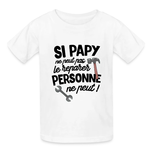 Super Papy Bricoleur - T-shirts Russell Enfant
