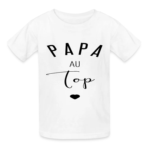 PAPA AU TOP - T-shirts Russell Enfant