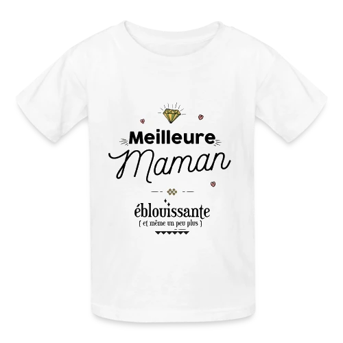 Maman Éblouissante : La Plus Belle des Lumières - T-shirts Russell Enfant