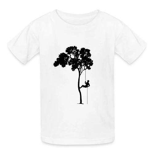 T-shirt Passion Grimpeur d'Arbre & Abseil - T-shirts Russell Enfant