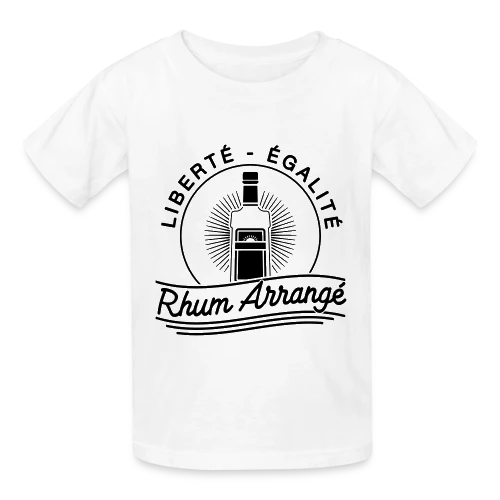Liberté, Égalité, Rhum Arrangé : Le T-Shirt Fun - T-shirts Russell Enfant