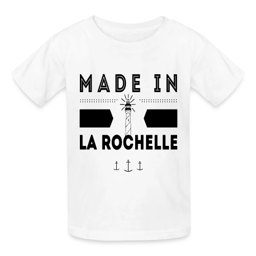 Né(e) à La Rochelle : L'Esprit Rochelais - T-shirts Russell Enfant